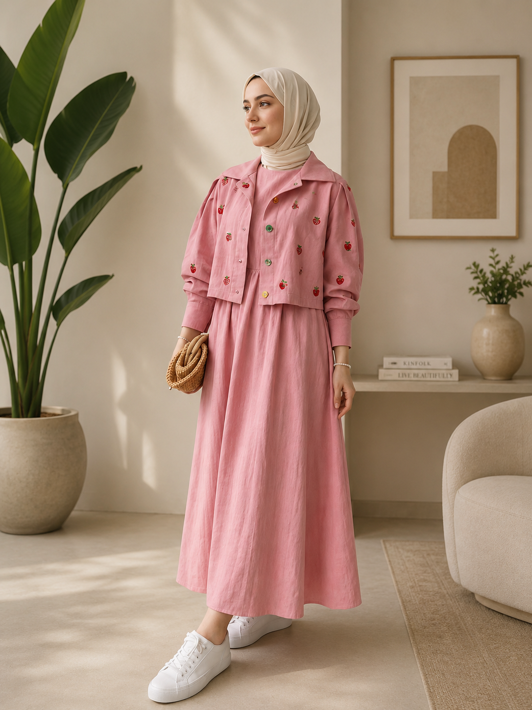 Midnight Berry Jacket Set