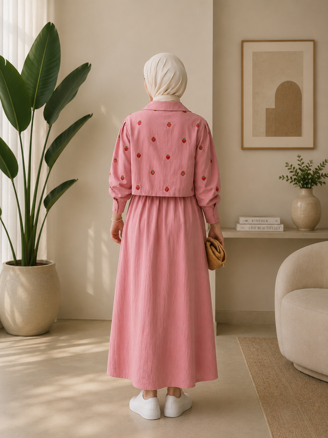 Midnight Berry Jacket Set