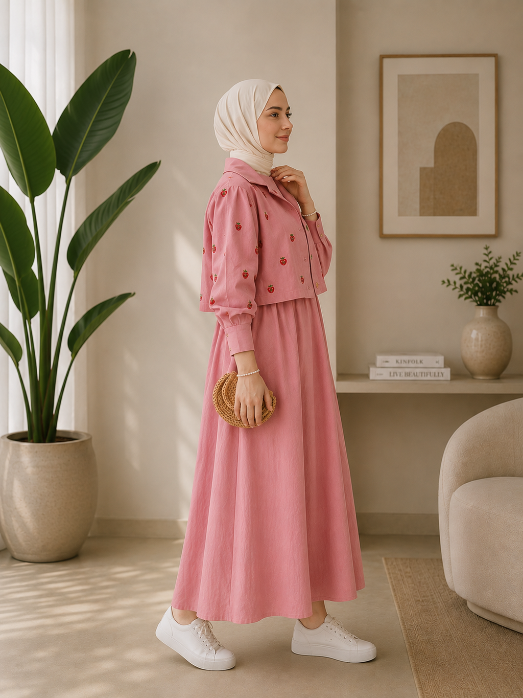 Midnight Berry Jacket Set