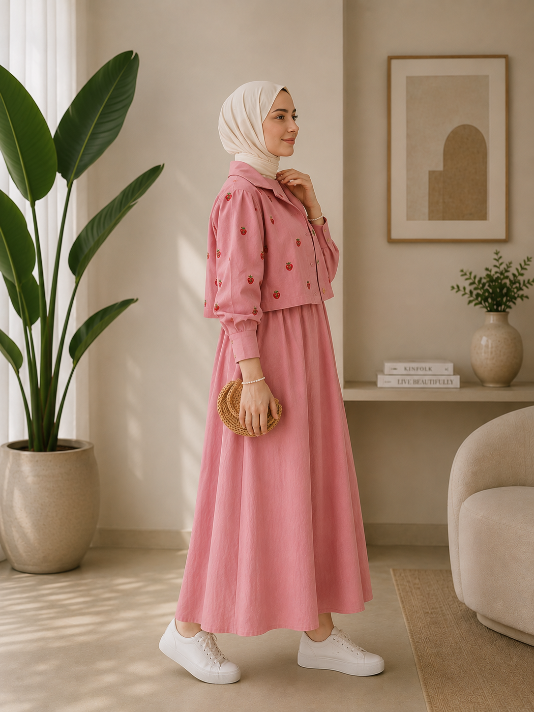 Midnight Berry Jacket Set