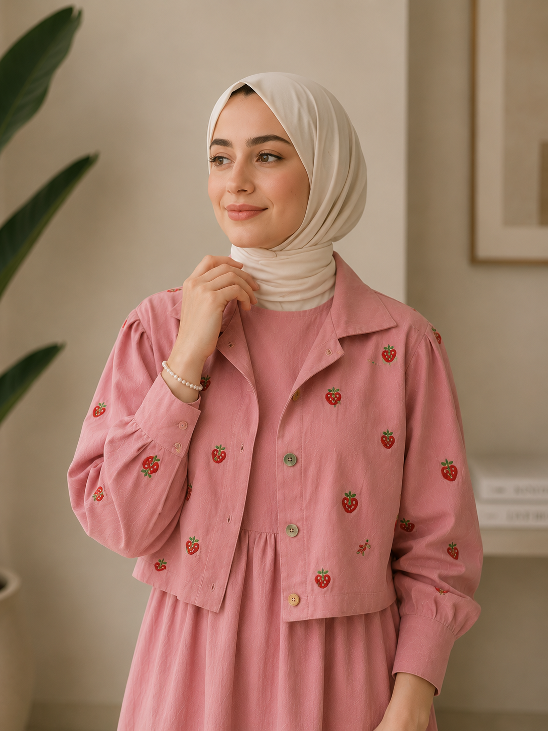 Midnight Berry Jacket Set