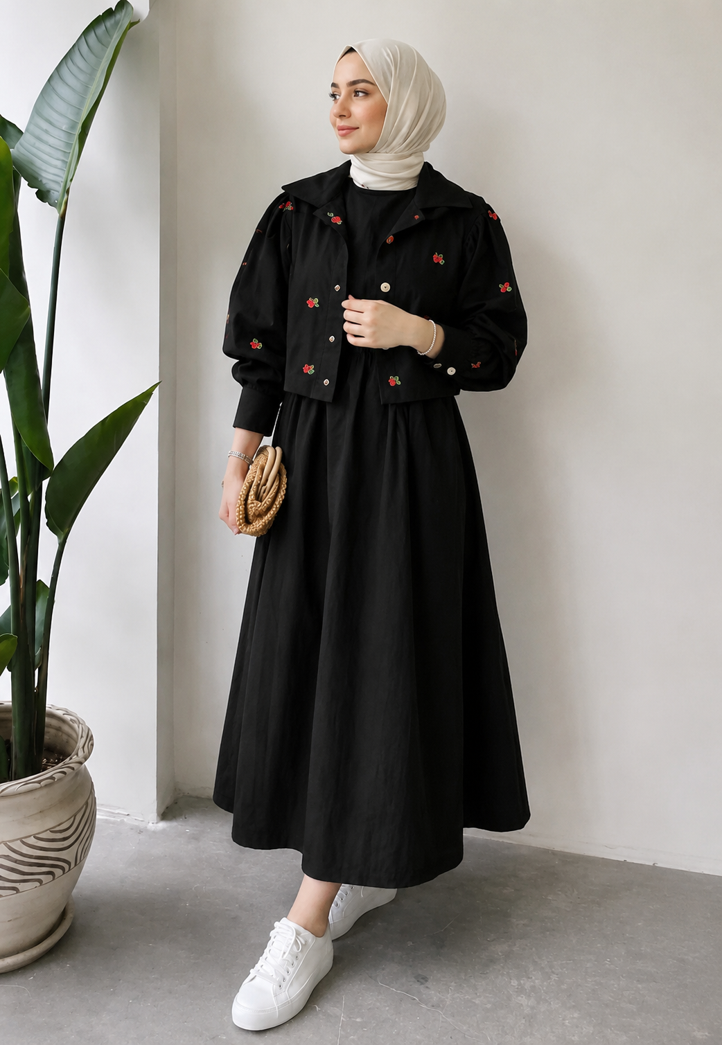 Midnight Berry Jacket Set