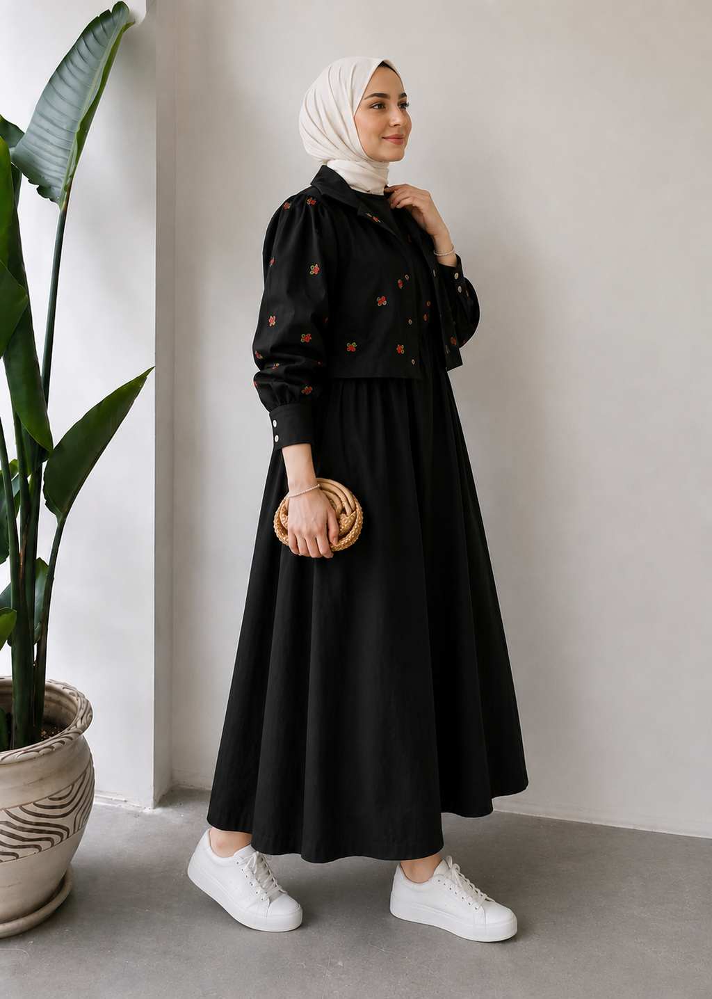 Midnight Berry Jacket Set
