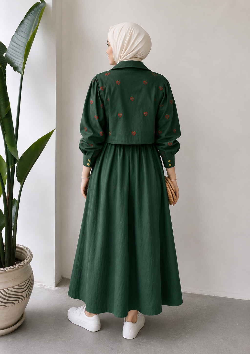 Midnight Berry Jacket Set