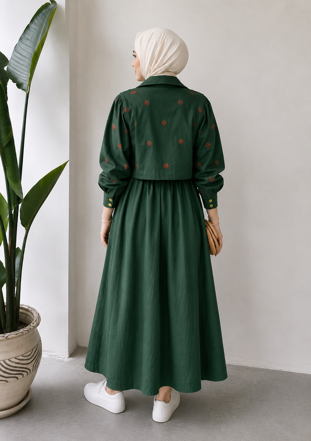 Midnight Berry Jacket Set
