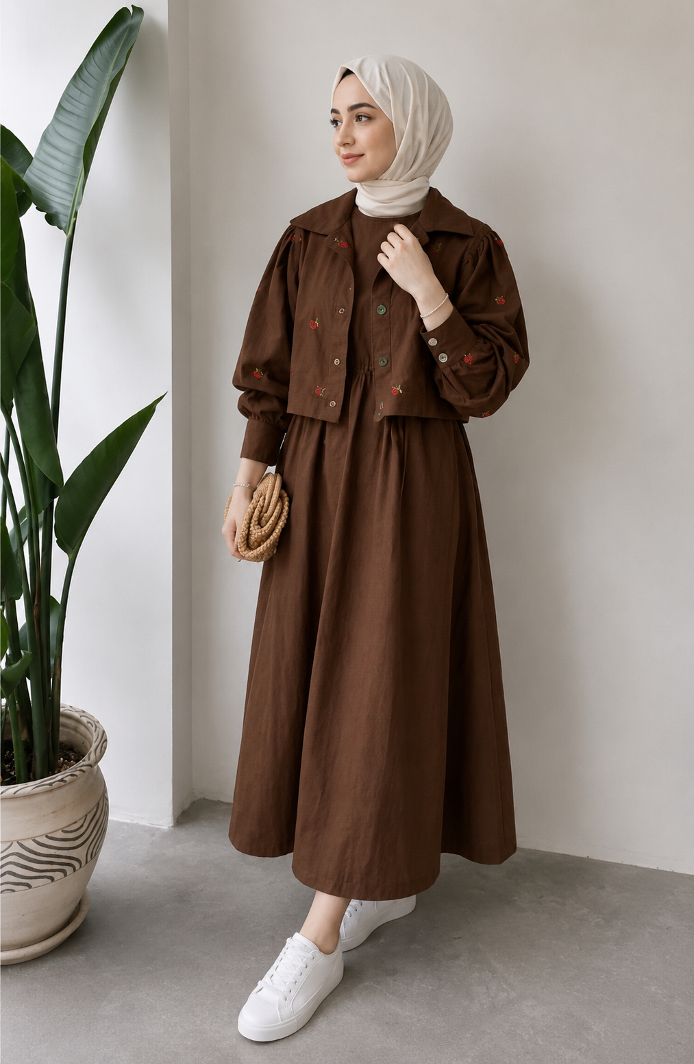 Midnight Berry Jacket Set