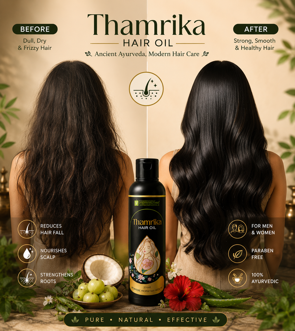 Thamrika Ayurvedic Hair Growth Oil