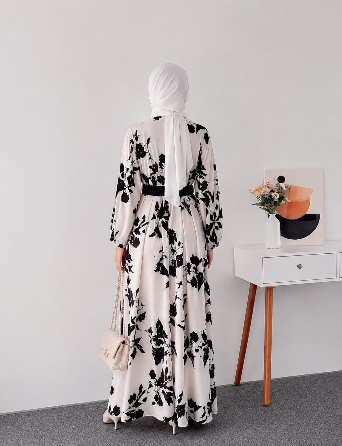 Moonlight Whisper™ Floral Maxi Dress