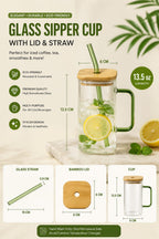 Sipora™ Glass Sipper Cup