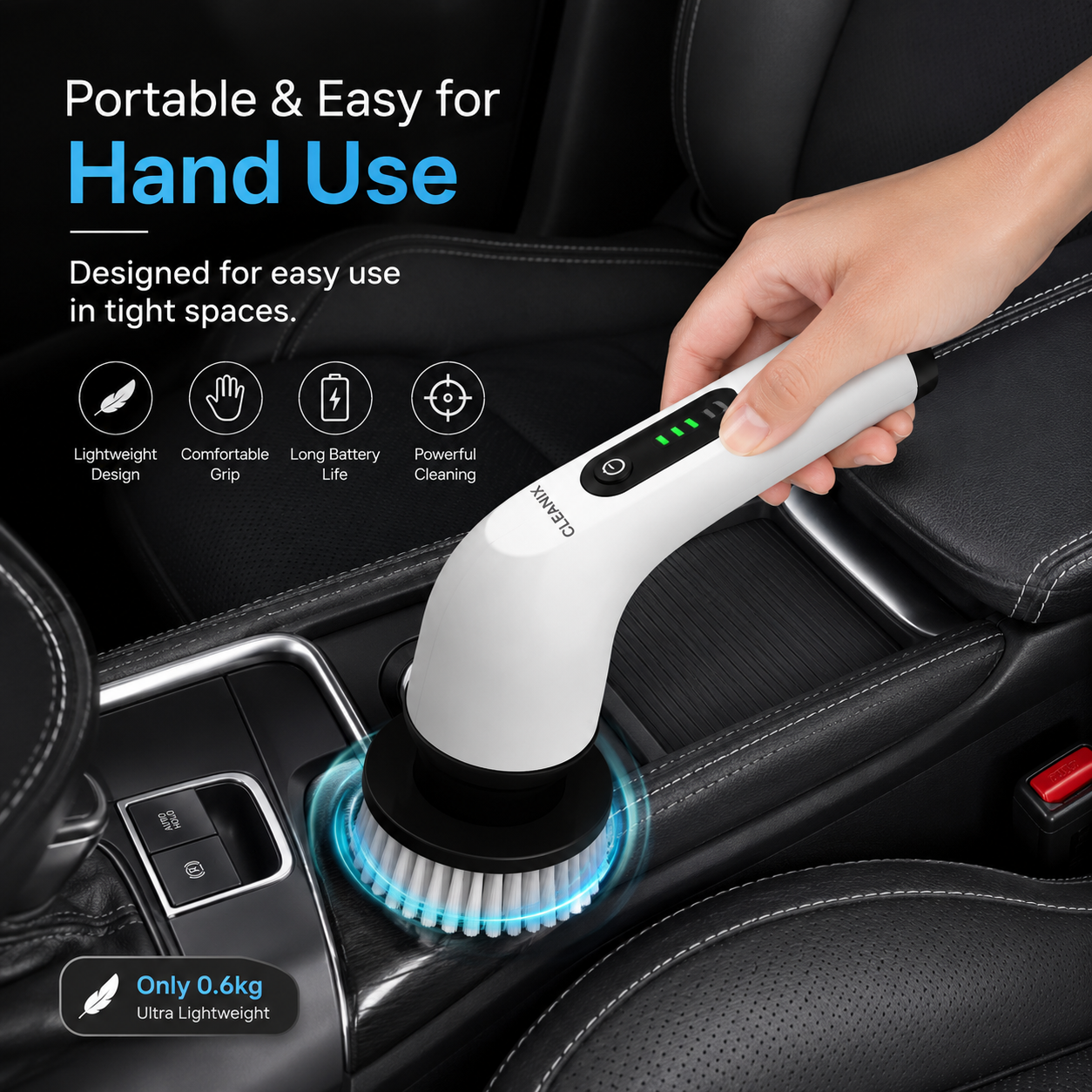 PowerSpin™ 9-in-1 Electric Cleaning Brush