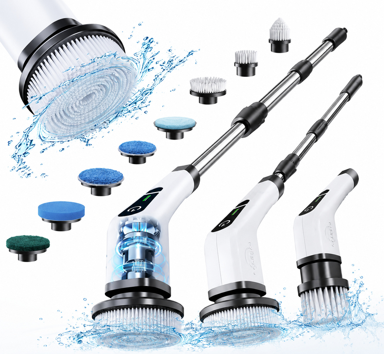 PowerSpin™ 9-in-1 Electric Cleaning Brush