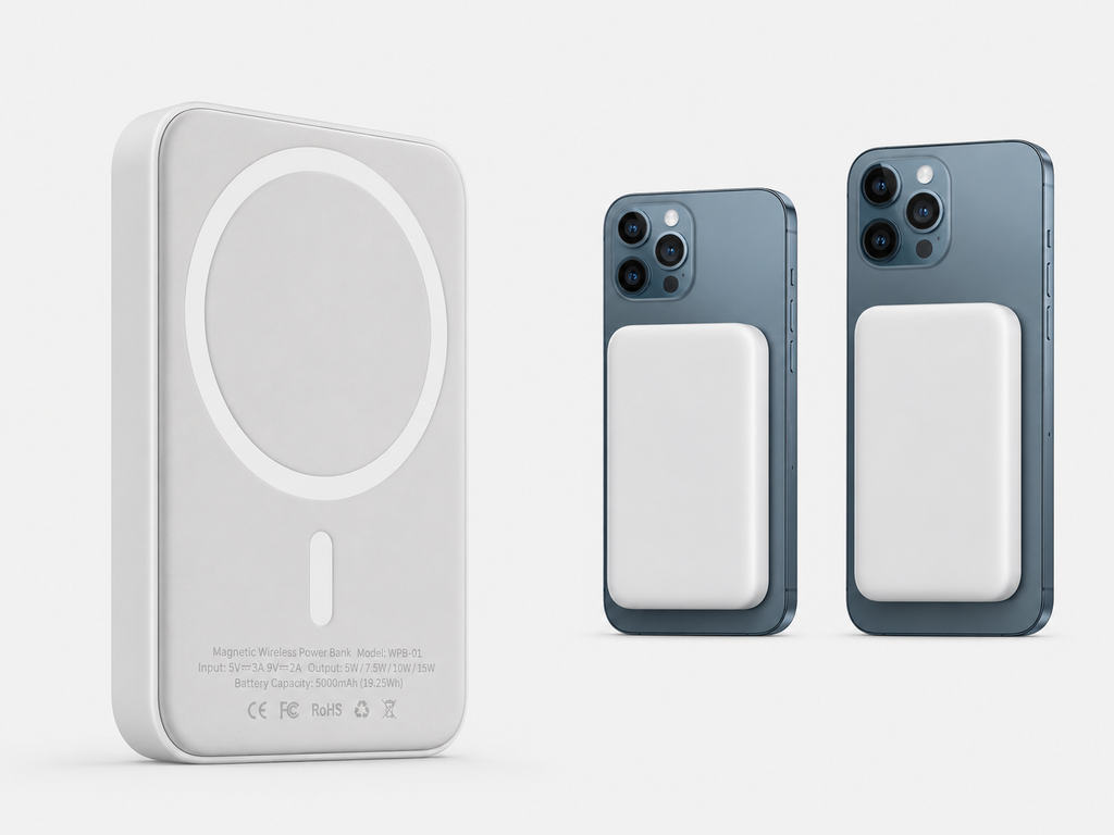 Snap Charge Magnetic Power Bank