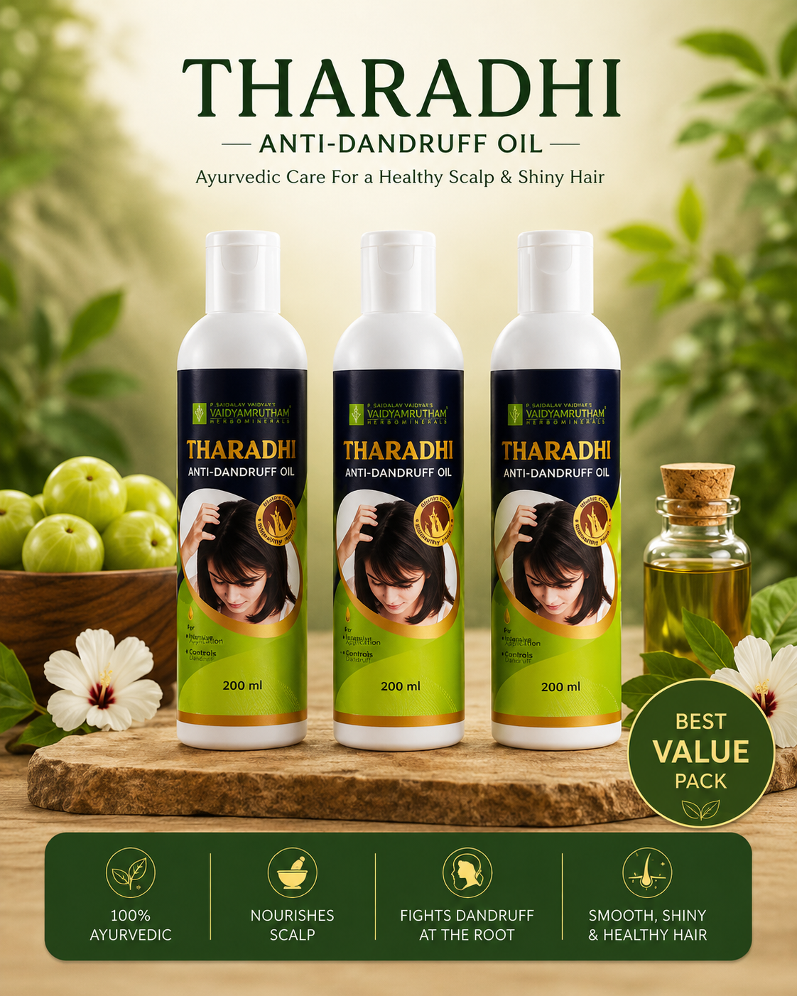 Tharadhi Anti-dandruff Oil