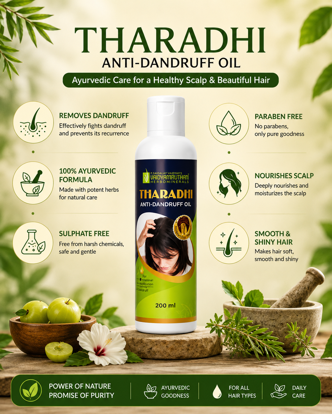 Tharadhi Anti-dandruff Oil